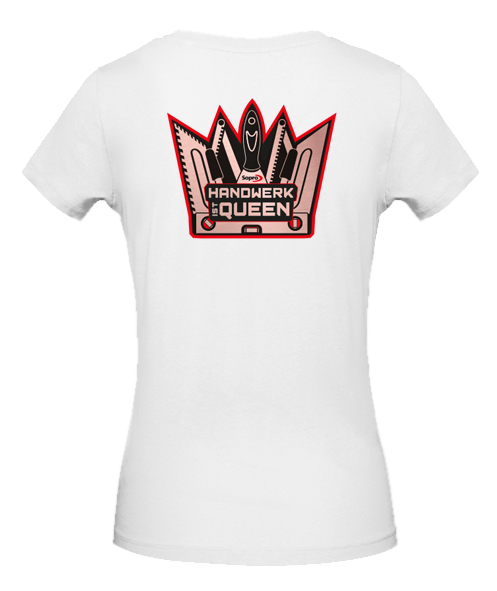 B&C T-Shirt | Motiv "Handwerk ist Queen" | Damen
