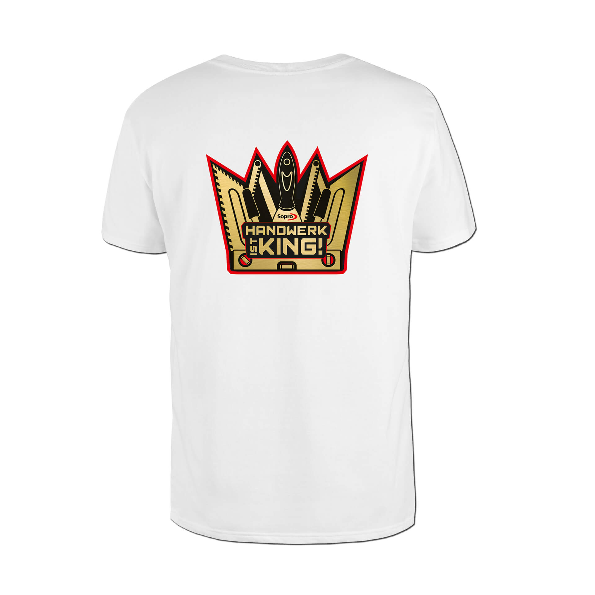 HAKRO T-Shirt | Motiv "Handwerk ist King" | Herren