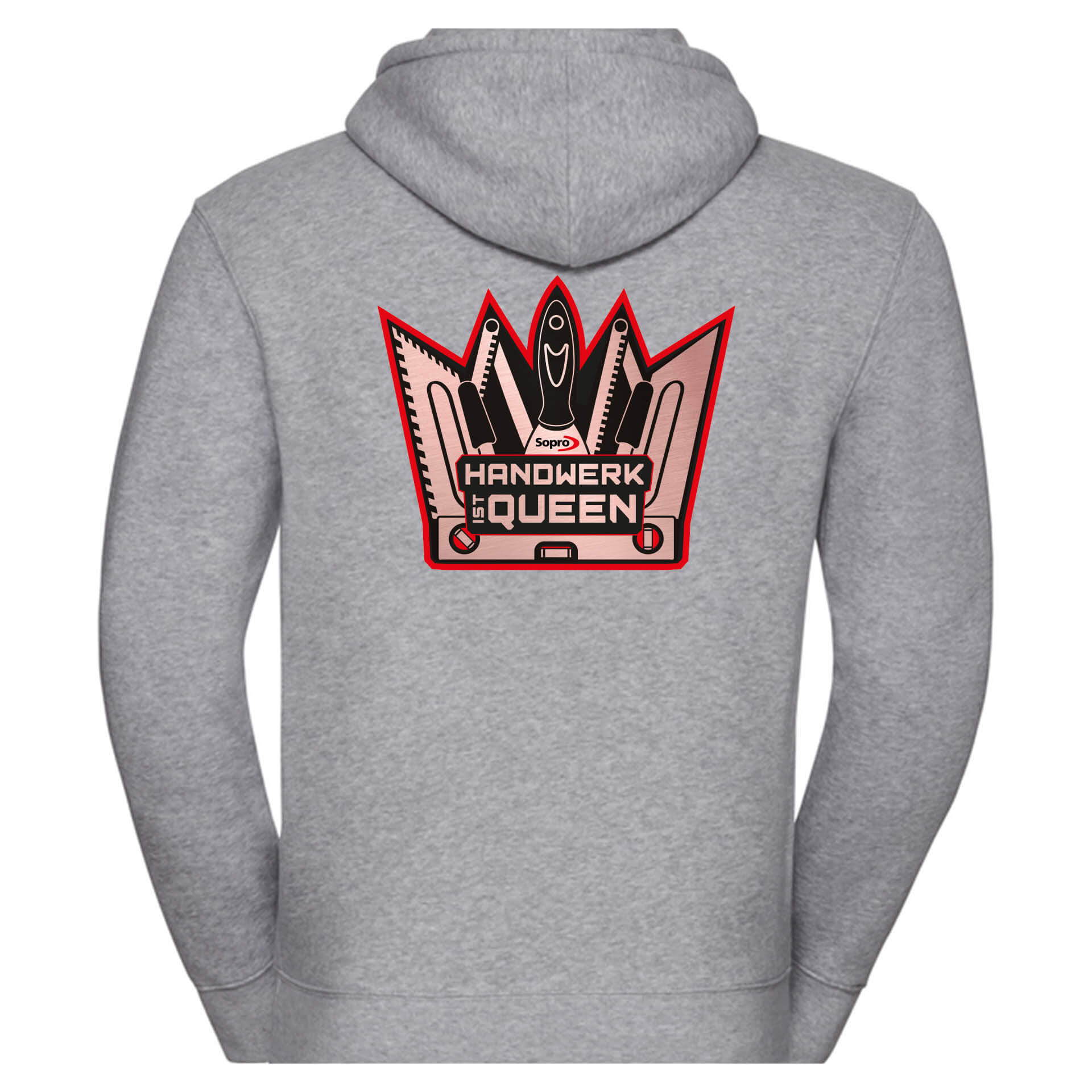 Russell Hoodie | Motiv "Handwerk ist Queen" | Unisex